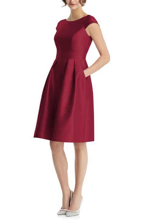 nordstrom dresses burgundy|burgundy dresses for women uk.